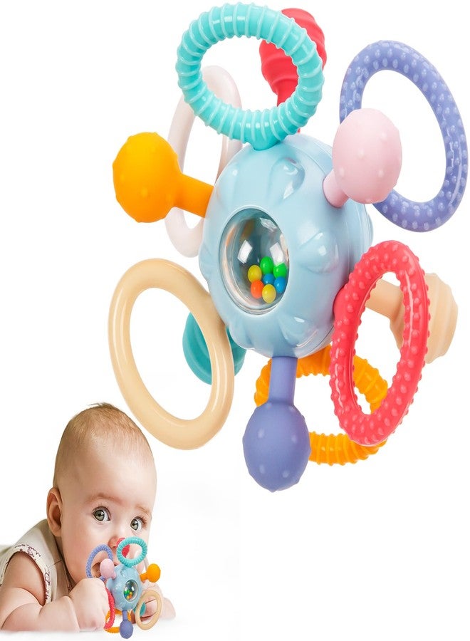 TOHIBEE Montessori Teething Toys for Babies 0-6 6-12 Months, Baby Teether Sensory Toys for 0 3 6 9 12 18 Months, Newborn Infant Learning Toys for 1 2 Year Old Boys Girls - Image 1
